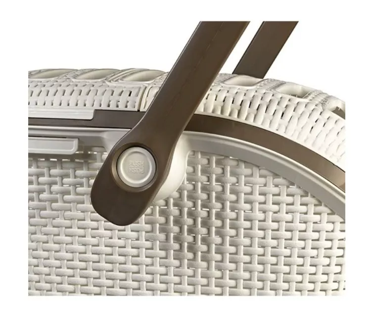 Dėžė augintiniams vežti 51x38x33cm kreminės spalvos