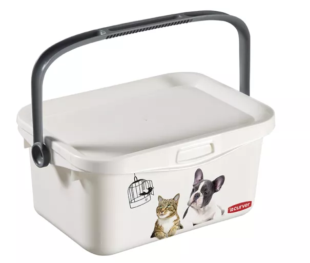 Dėžutė su dangteliu ir rankena Multiboxx 3L 26x18x11cm Cat&Dog