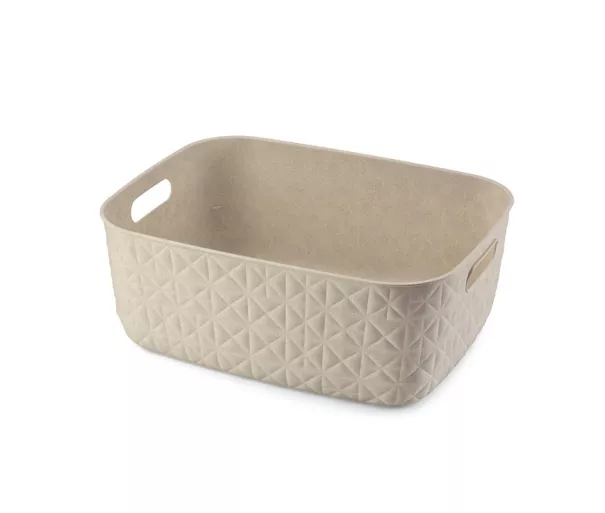 Krepšelis Softex M 12,5L 37,9x29,2x14,3cm kreidos baltos spalvos