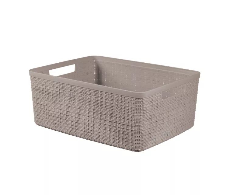 Džuutkorv M 12L 36x28x15cm beež