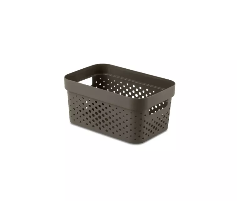 „Box Infinity Recycled“ 4,5 l talpos indas, 27 x 19 x 12 cm, rudas