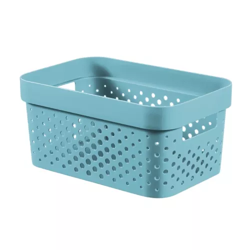 „Box Infinity Recycled“ 4,5 l talpos indas, 27 x 19 x 12 cm, mėlynas