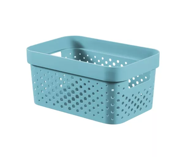 „Box Infinity Recycled“ 4,5 l talpos indas, 27 x 19 x 12 cm, mėlynas