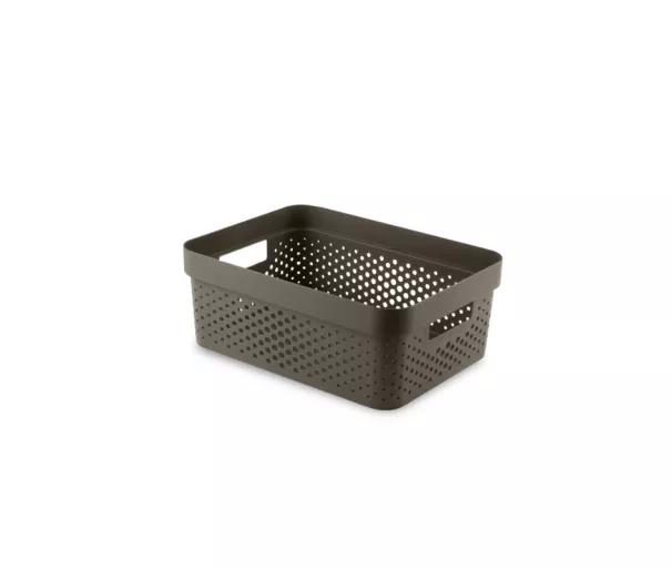 Dėžė „Infinity Recycled“ 11 l, 36 x 27 x 14 cm, ruda