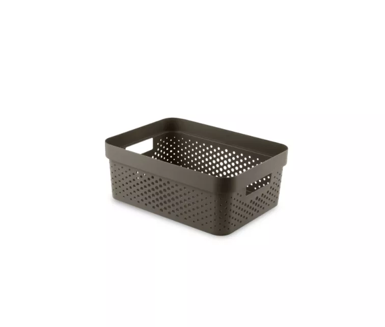 Dėžė „Infinity Recycled“ 11 l, 36 x 27 x 14 cm, ruda