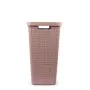 Laundry box Jute 58L 43x34x60cm pink