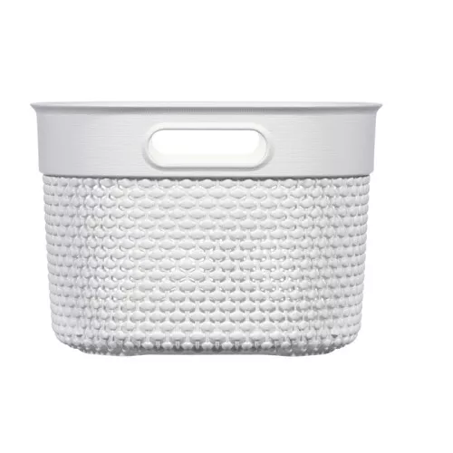 Basket Filo S 6L 26,6x22x15cm white