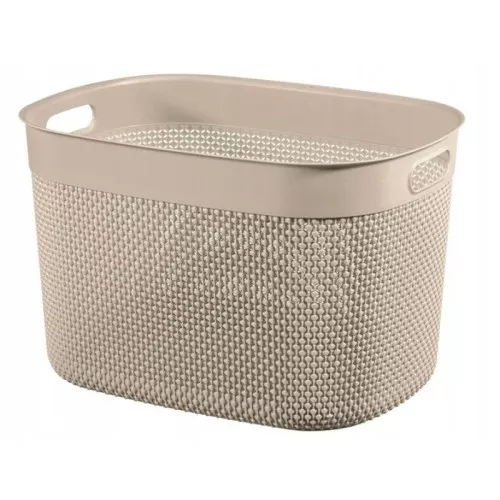 Корзина Filo XL 30L 44x33x27см бежевая