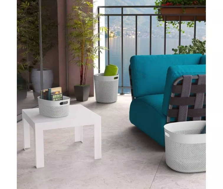 Корзина Filo S 6L 26,6x22x15 см белая