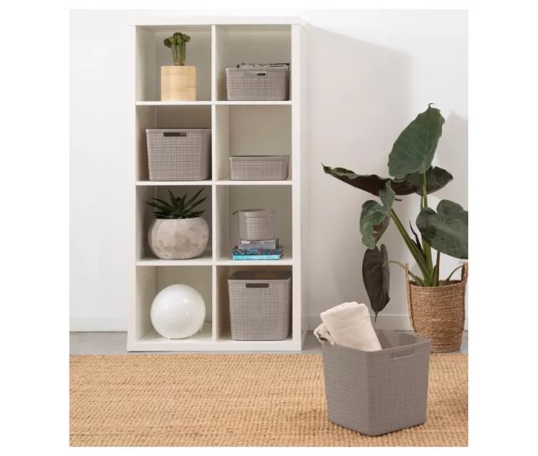 Džuutkorv S 5L 27x20x11cm beež