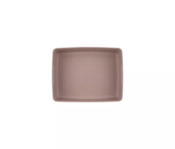 Корзина джутовая M 12 л 36x28x15 см розовая