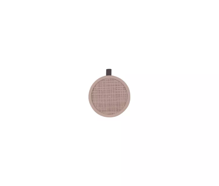 Krepšelis su dangčiu Džiutas apvalus 2L Ø17x13cm rožinis