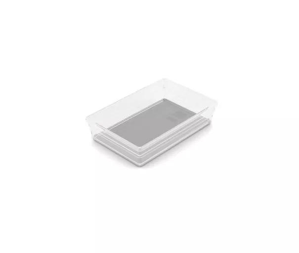 Коробка Sistemo Organizer 7 22,5 x 15,5 x 5 см прозрачная/светло-серая