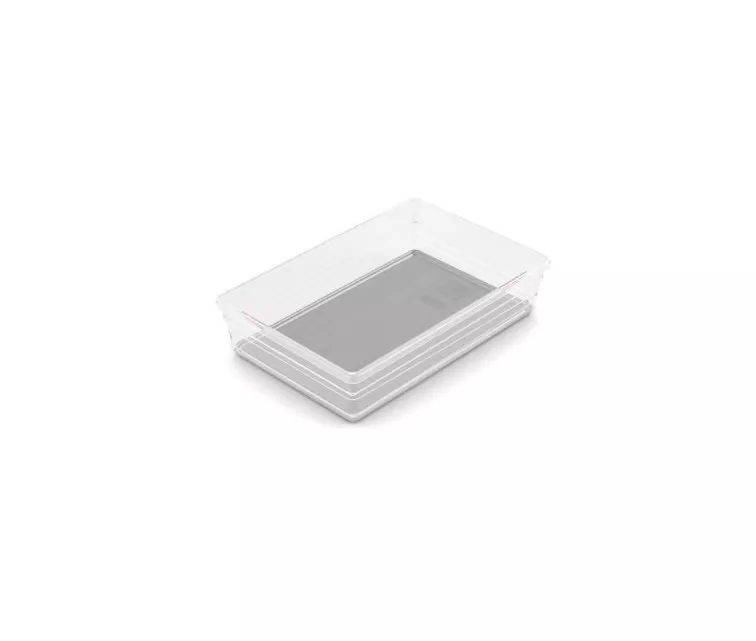 Box Sistemo Organizer 7 22.5 x 15.5 x 5 cm transparent/light grey