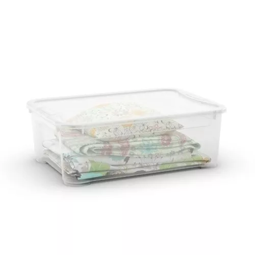 Коробка с крышкой T Box M 32L 39x55,5x19 см прозрачная