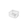 Food storage container square 0,9L Snap Box transparent