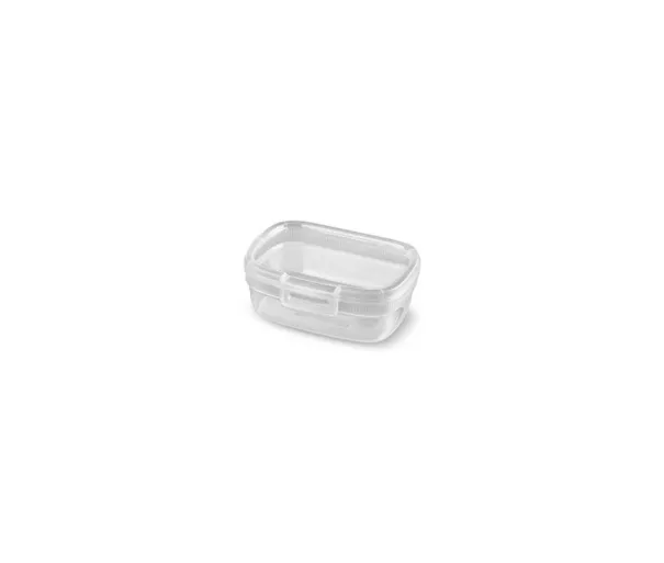 Food storage container rectangular 0.4L Snap Box transparent