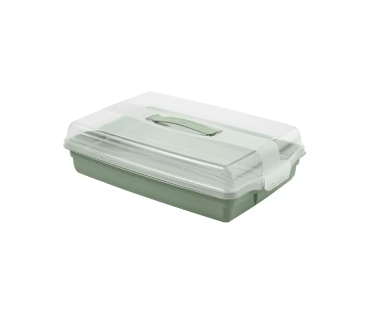 Koogi transpordikast ristkülikukujuline 45x29.5x11.1cm roheline