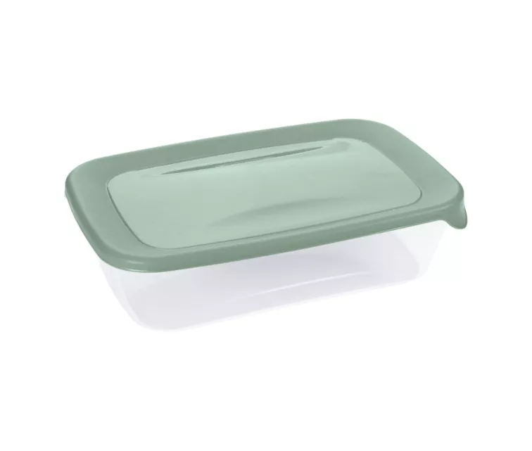 Food container rectangle 1L Fresh&Go green