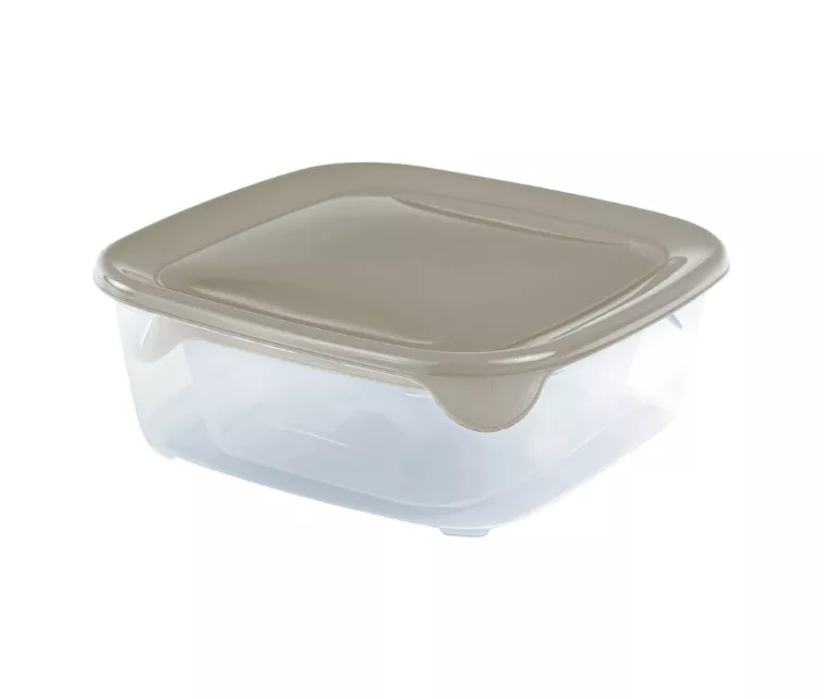 Toidunõude komplekt 3 tk ristkülikukujuline 0.25+0.8+1.7L Fresh&Go beež