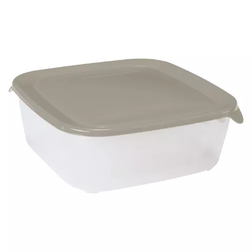 Toidunõude komplekt 4 tk ristkülikukujuline 0.8+1.7+2.9+0.5L Fresh&Go beež