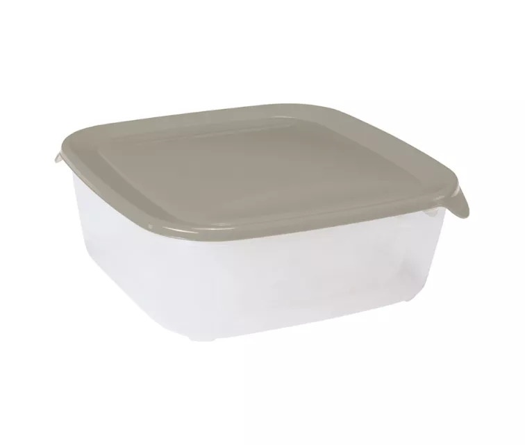 Toidunõude komplekt 4 tk ristkülikukujuline 0.8+1.7+2.9+0.5L Fresh&Go beež