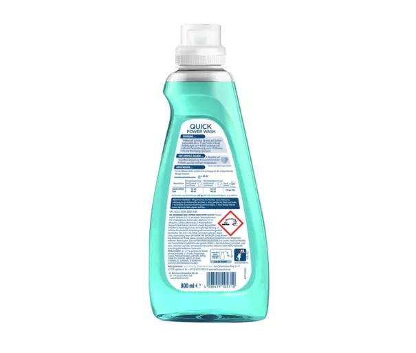 Liquid laundry detergent Quick Power Wash Odour Protect Sport 800ml