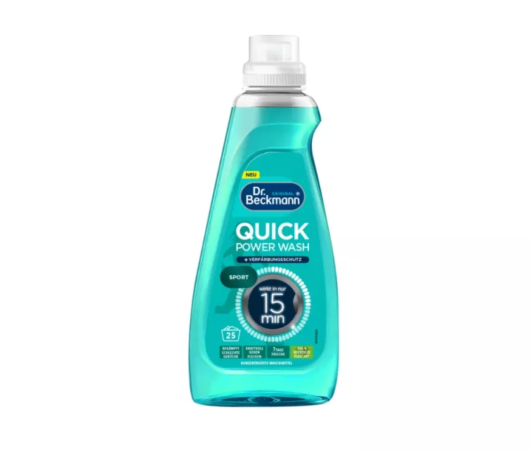 Šķidrais veļas mazgāšanas līdzeklis Quick Power Wash Odour Protect Sport 800ml