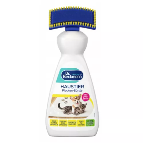 Pet Stain and Odor Remover with Brush 650ml
