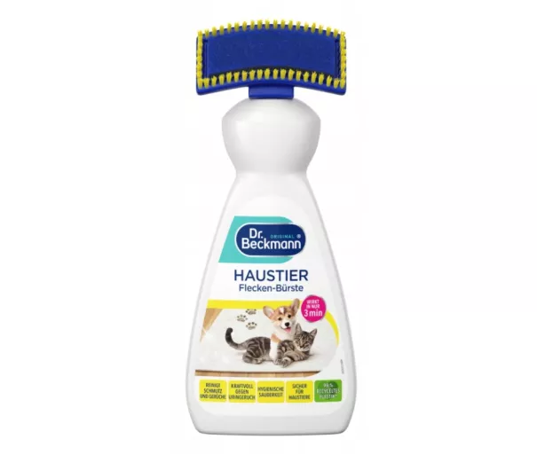Pet Stain and Odor Remover with Brush 650ml