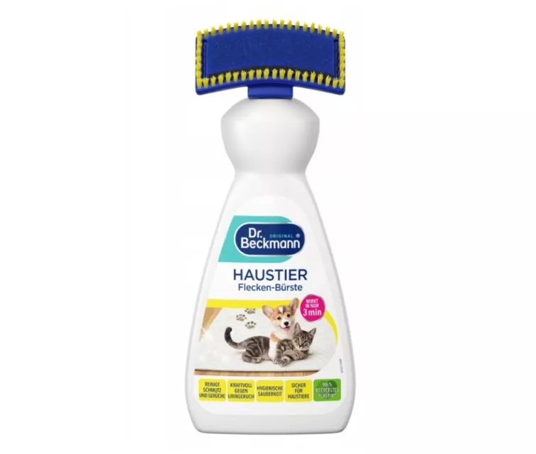Pet Stain and Odor Remover with Brush 650ml