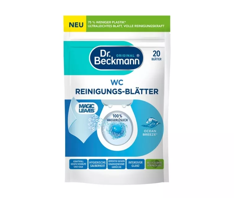 Листы для чистки унитазов Magic Leaves Ocean Breeze 20 шт.