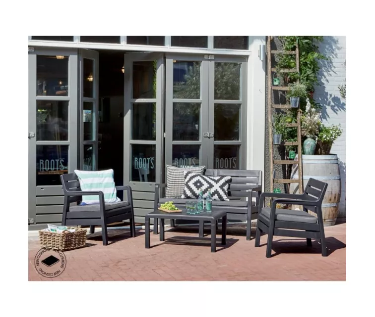 Комплект садовой мебели Delano Set серый