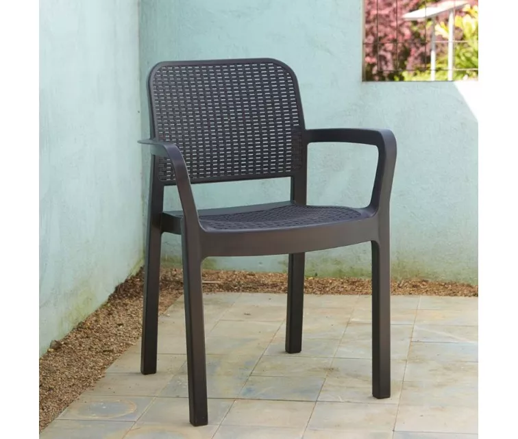 Garden chair Samanna brown