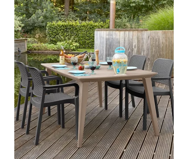 Garden chair Samanna brown