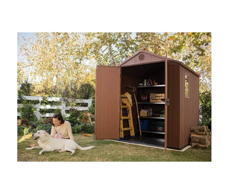 Garden shed Darwin 6x6 brown
