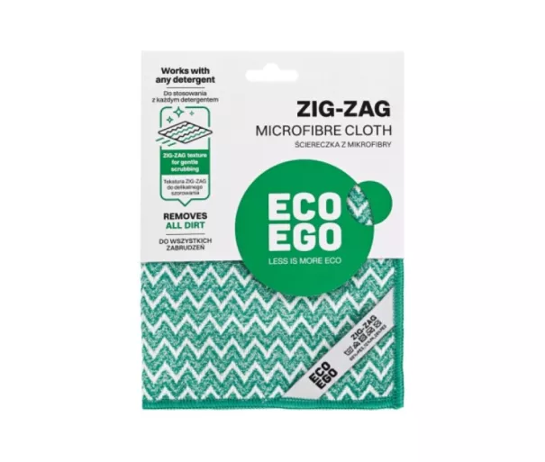 Microfiber cloth Eco Ego ZIG-ZAG