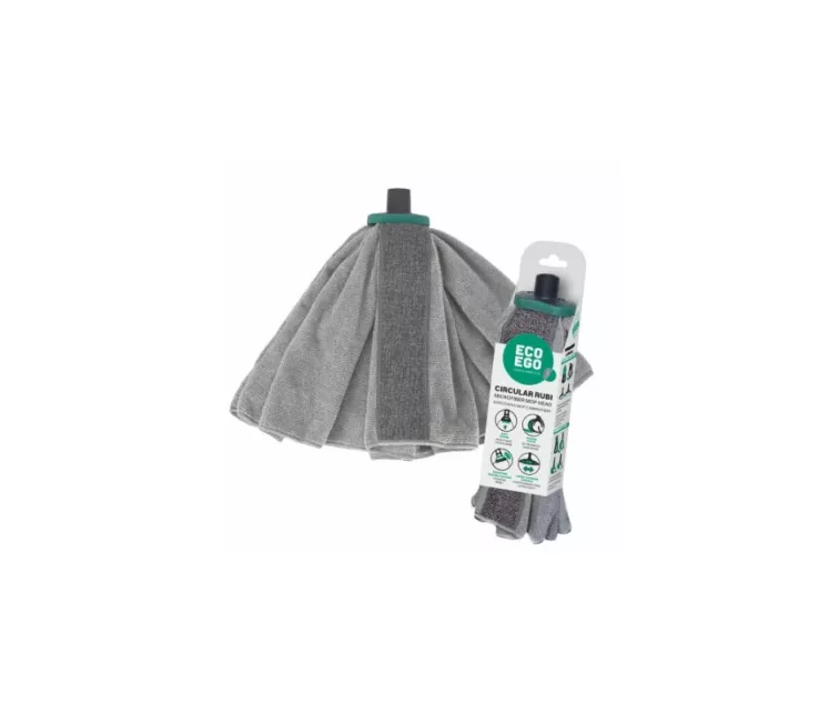 Interchangeable microfiber head CIRCULAR RUBI Eco Ego