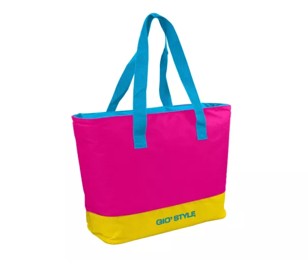 Thermal bag Beach Fluo Tote assorted, green/pink//yellow/light blue