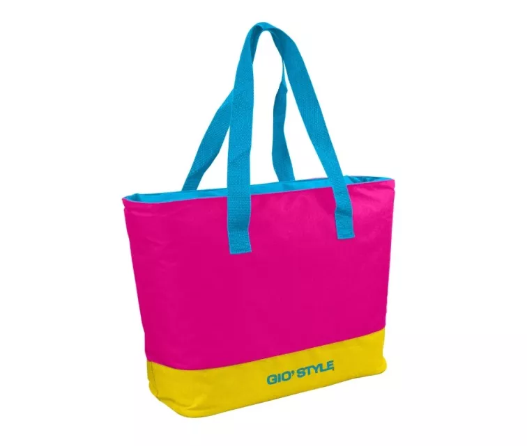 Termo krepšys „Beach Fluo Tote“, įvairių spalvų, žalias/rožinis/geltonas/šviesiai mėlynas