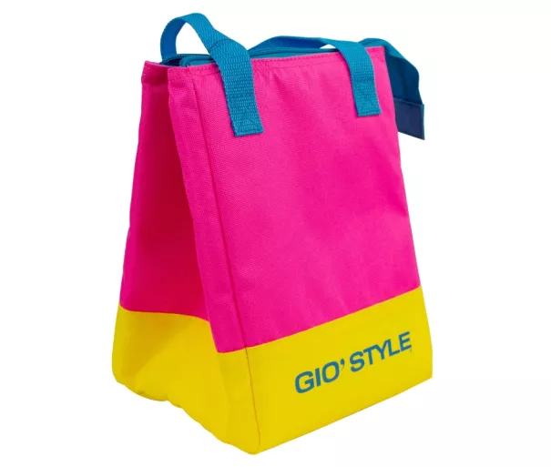 Thermal bag Beach Fluo Lunche Bag assorted, green/pink//yellow/light blue