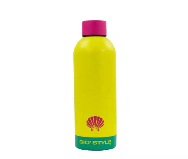 Bottle Fluo 0.5L assorted pink/yellow/green/blue