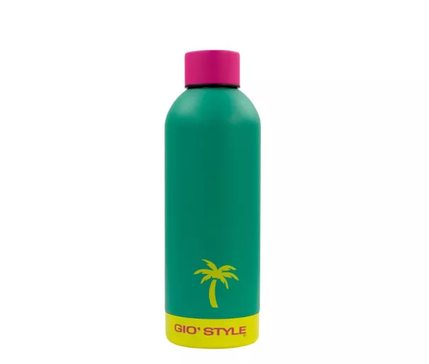 Bottle Fluo 0.5L assorted pink/yellow/green/blue