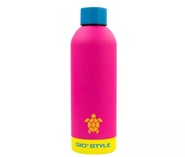 Bottle Fluo 0.75L assorted pink/yellow/green/blue