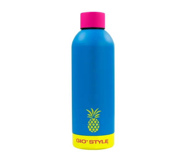 Bottle Fluo 0.75L assorted pink/yellow/green/blue