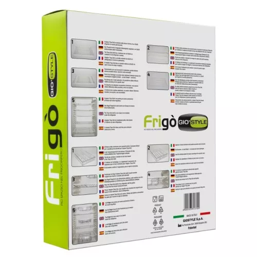 Universali šaldytuvo lentyna su maisto stalčiumi Frigo 38-53,3x35,5x8,7 cm