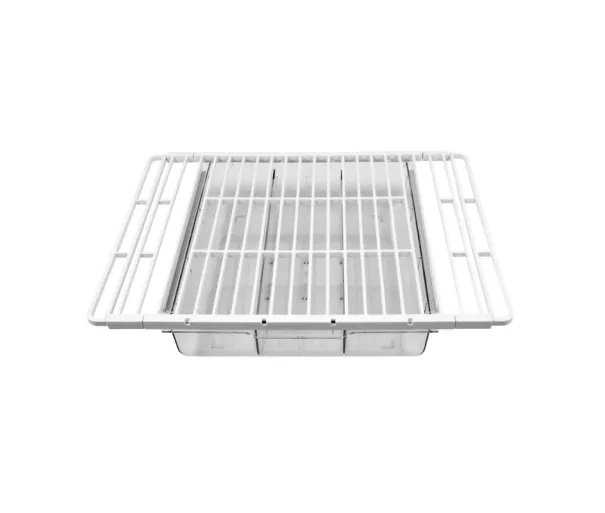 Universal refrigerator shelf with food drawer Frigo 38-53.3x35.5x8.7cm