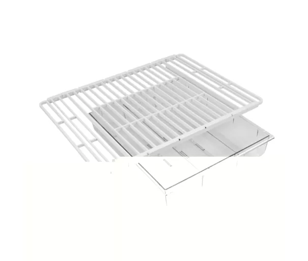 Universal refrigerator shelf with food drawer Frigo 38-53.3x35.5x8.7cm
