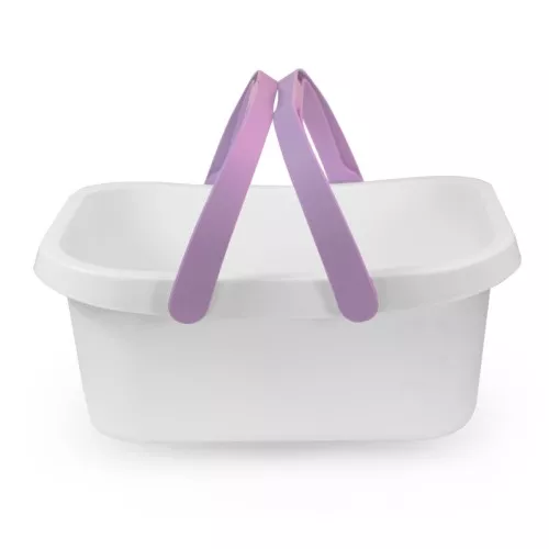 Белая прямоугольная раковина love 15.5л ассорти