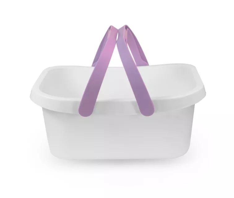 Белая прямоугольная раковина love 15.5л ассорти